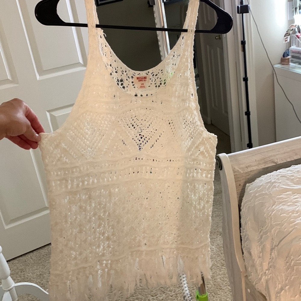 Mossimo crochet tank